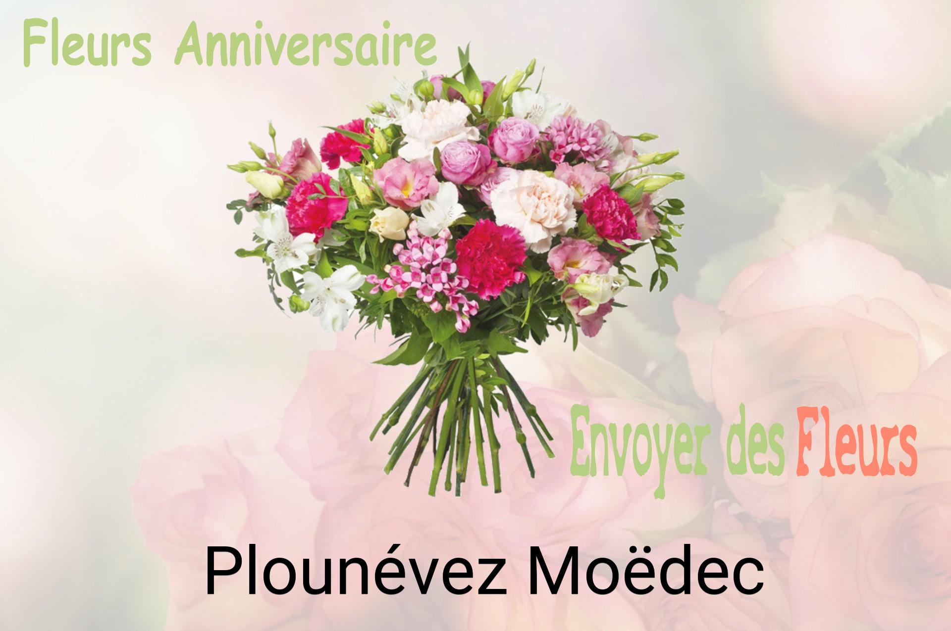 Bouquet de fleurs d’anniversaire livré à Plounévez-Moëdec